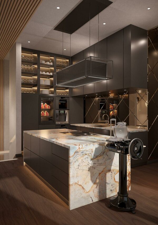 K&uuml;chengestaltung in Privath&auml;usern