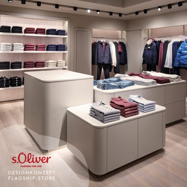 s.Oliver er&ouml;ffnet Flagshipstore in M&uuml;nchen &mdash; Mit neuem Store-Konzept