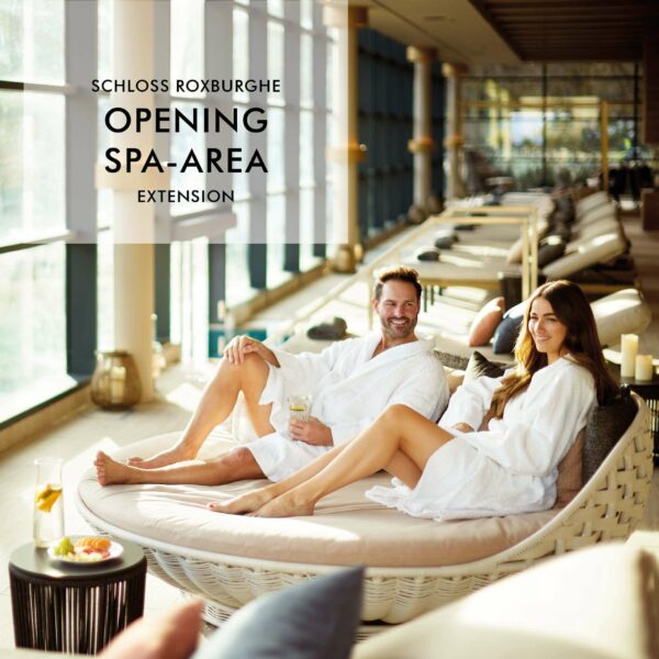 SCHLOSS Roxburghe &mdash; Fertigstellung des SPA-Bereichs!